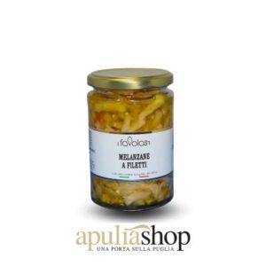 Melanzane pugliesi a filetti in olio evo
