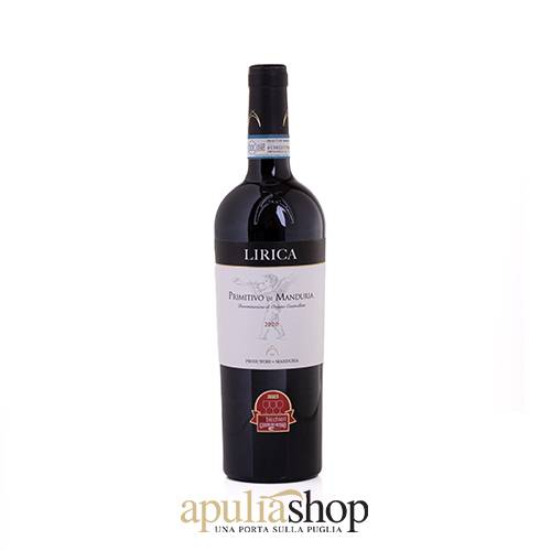 vino primitivo di Manduria rosso lirica